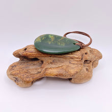 Load image into Gallery viewer, Natural Marsden Flower Jade Roimata Drop Pendant