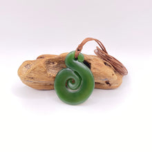 Load image into Gallery viewer, Koru Hei Matau Combination Pendant
