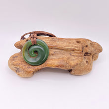 Load image into Gallery viewer, Small Marsden Flower Koru Pendant