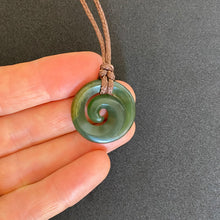 Load image into Gallery viewer, Small Marsden Flower Koru Pendant