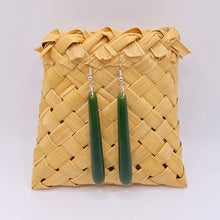 Load image into Gallery viewer, Kawakawa Roimata Drop Earrings