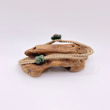 Load image into Gallery viewer, Natural Cord Single Beaded Bracelet