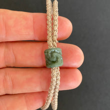 Load image into Gallery viewer, Natural Cord Single Beaded Bracelet