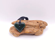 Load image into Gallery viewer, Kawakawa Heart Pendant
