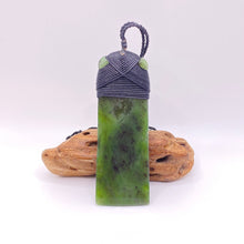 Load image into Gallery viewer, Large Martyr River Cross-bound Toki Pendant