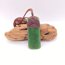 Load image into Gallery viewer, Kahurangi Cross-bound Toki Pendant
