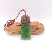Load image into Gallery viewer, Kahurangi Cross-bound Toki Pendant