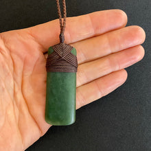 Load image into Gallery viewer, Kahurangi Cross-bound Toki Pendant