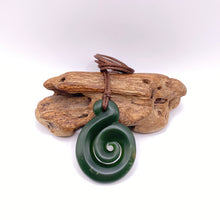 Load image into Gallery viewer, Koru Hei Matau Combination Pendant