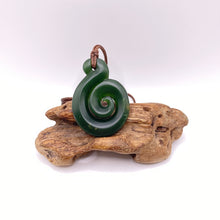 Load image into Gallery viewer, Koru Hei Matau Combination Pendant