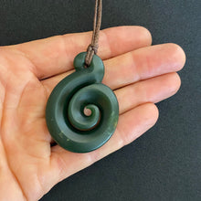 Load image into Gallery viewer, Koru Hei Matau Combination Pendant