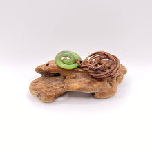 Load image into Gallery viewer, Small Martyr River Pounamu Koru Pendant