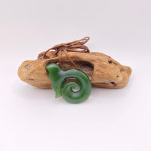 Load image into Gallery viewer, Whale Tail Koru Pendant