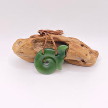 Load image into Gallery viewer, Whale Tail Koru Pendant