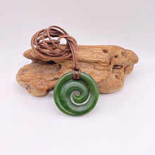 Load image into Gallery viewer, Medium Kahurangi Koru Pendant