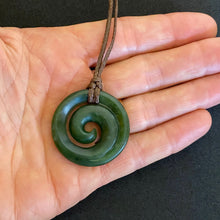 Load image into Gallery viewer, Medium Kahurangi Koru Pendant