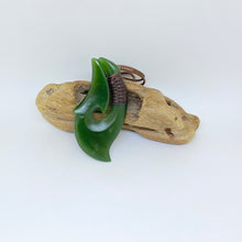 Load image into Gallery viewer, Kahurangi Ridge-Bound Hei Matau/Hook Pendant