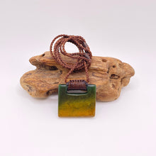 Load image into Gallery viewer, Ridge bound Square Koru Pendant