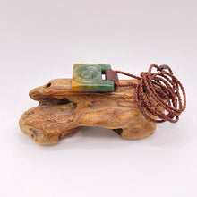 Load image into Gallery viewer, Ridge bound Square Koru Pendant