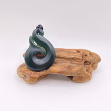 Load image into Gallery viewer, Whale Tail Hei Matau Hook Pendant