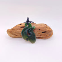 Load image into Gallery viewer, Putiputi Hei Matau Hook Pendant
