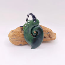 Load image into Gallery viewer, Dark Manaia with Koru Tail