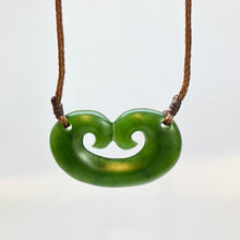 Load image into Gallery viewer, Small Double Koru Pendant