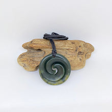 Load image into Gallery viewer, Putiputi Double Spiral Koru Pendant