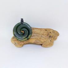 Load image into Gallery viewer, Putiputi Double Spiral Koru Pendant