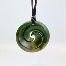 Load image into Gallery viewer, Putiputi Double Spiral Koru Pendant