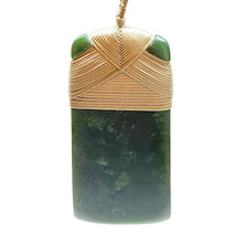 Load image into Gallery viewer, Shaped Cross-bound Toki Pendant