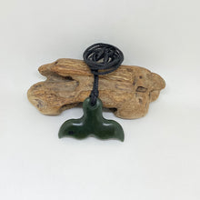 Load image into Gallery viewer, Dark Whale Tail Pendant