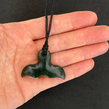Load image into Gallery viewer, Dark Whale Tail Pendant