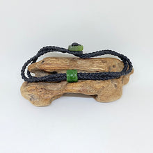 Load image into Gallery viewer, Black Cord Single Beaded Bracelet
