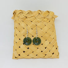 Load image into Gallery viewer, Dark Koru Earrings
