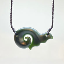 Load image into Gallery viewer, Whale Tail Koru Pendant
