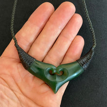 Load image into Gallery viewer, Double Koru Choker Pendant