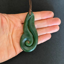 Load image into Gallery viewer, Long Koru Pendant