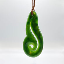 Load image into Gallery viewer, Long Koru Pendant