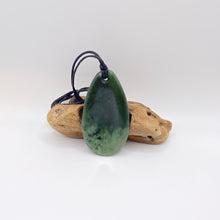 Load image into Gallery viewer, Carved Roimata Drop Pendant