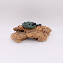 Load image into Gallery viewer, Medium Dark Koru Pendant