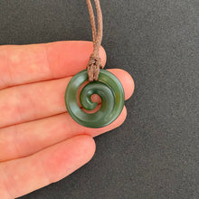 Load image into Gallery viewer, Small Kahurangi Koru Pendant