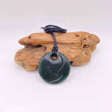 Load image into Gallery viewer, Caved Porohita Disc Pendant