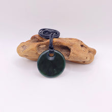 Load image into Gallery viewer, Caved Porohita Disc Pendant