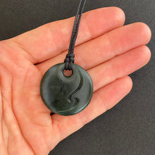 Load image into Gallery viewer, Caved Porohita Disc Pendant