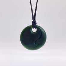 Load image into Gallery viewer, Caved Porohita Disc Pendant