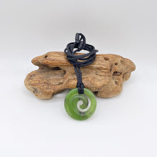 Load image into Gallery viewer, Small Martyr River Pounamu Koru Pendant