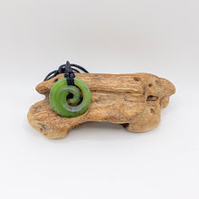 Load image into Gallery viewer, Small Martyr River Pounamu Koru Pendant