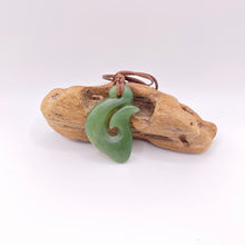 Load image into Gallery viewer, Small Kahurangi Hei Matau, Hook Pendant