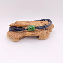 Load image into Gallery viewer, Black Cord Single Beaded Bracelet